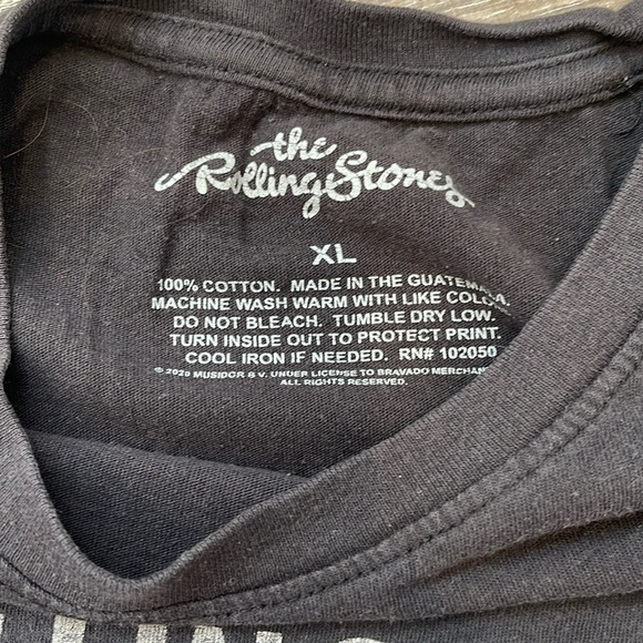 Rolling Stones Distressed Graphic T-Shirt (1975-US TOUR) - Picture 3 of 3